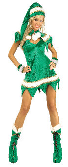 Sexy Green Elf Costume R25543
